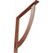 Ekena Millwork Bulwark Steel Bracket, Hammered Copper 2"W x 20"D x 20"H BKTM02X20X20BUHCO - alternate 1